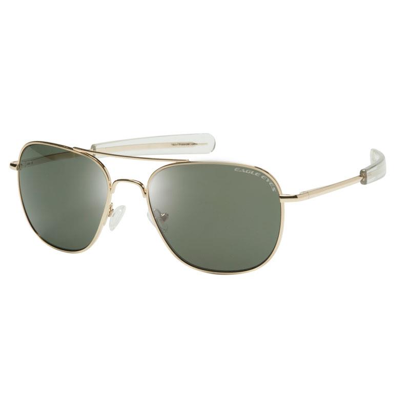 Eagle Eyes Freedom Sunglasses (Gold Military Green)